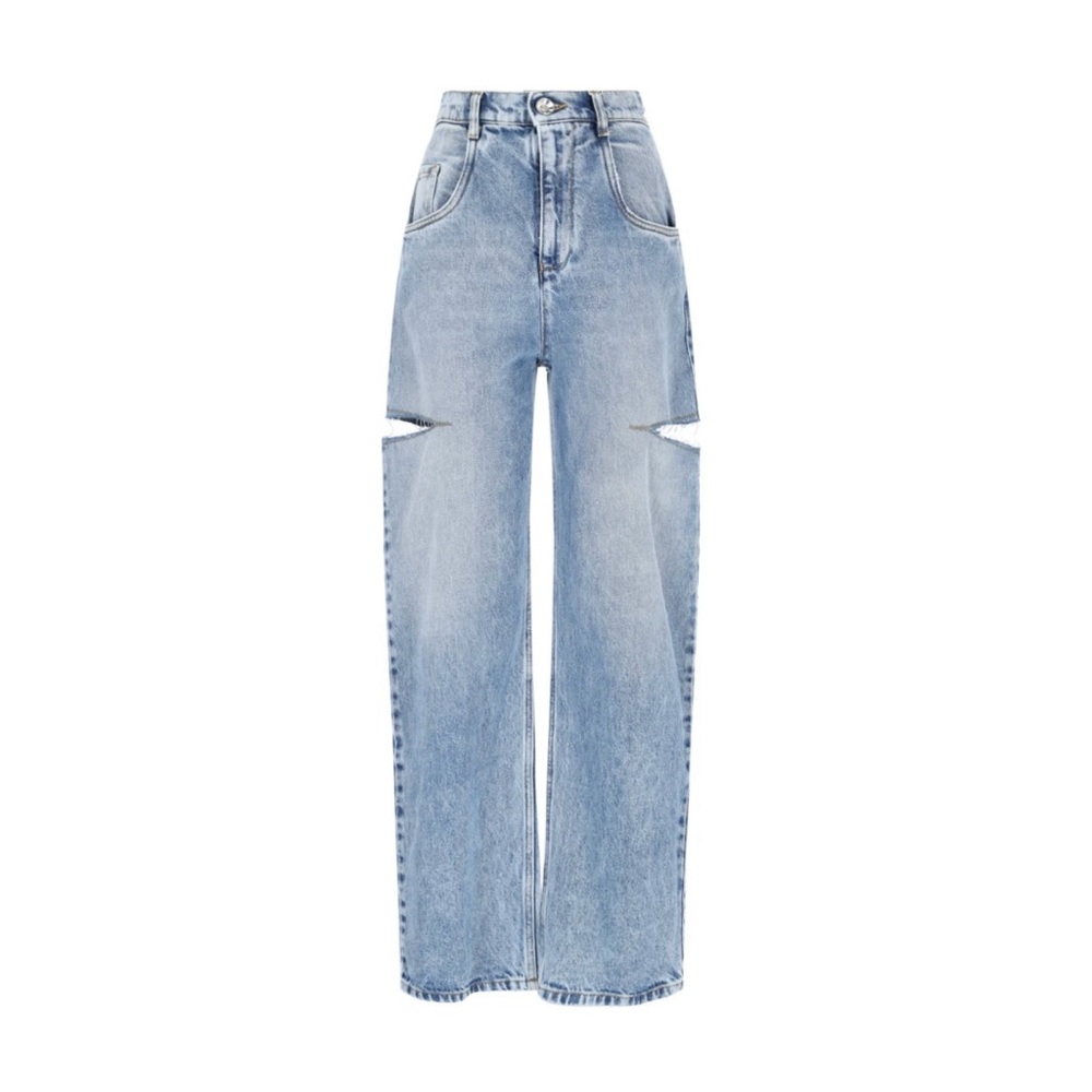 Maison Martin Margiela Light Blue Women Jeans